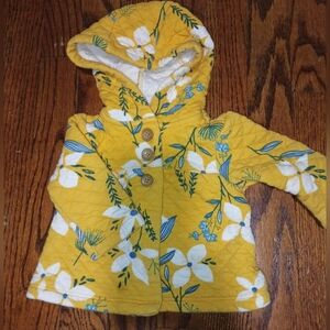 Carter's Yellow Floral Jacket